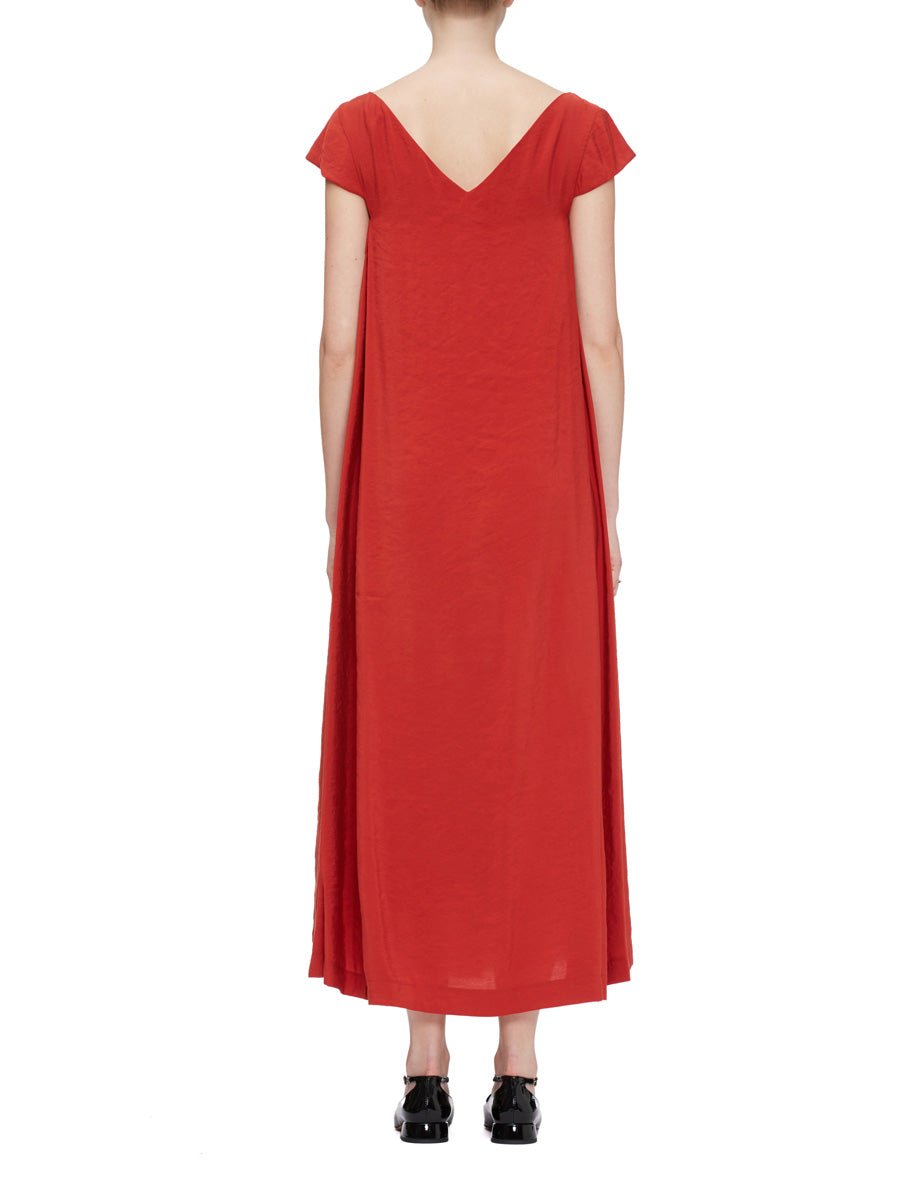 abito ampio kimono arancione - alpha - abito