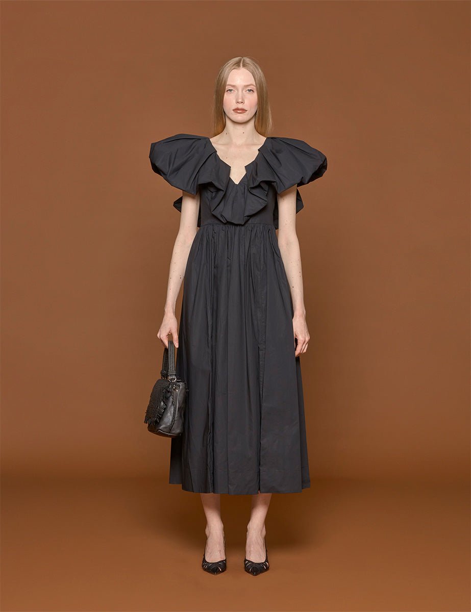 abito francesca noir - ulla johnson - abito