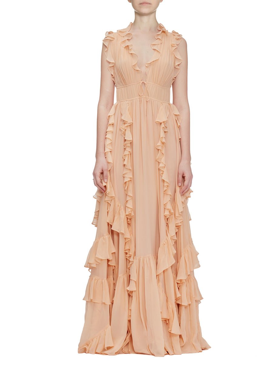 abito lungo fiorella peony - ulla johnson - abito