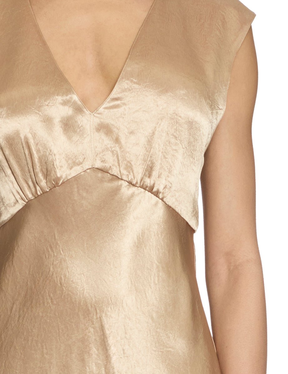 abito raso midi sabbia - max mara leisure - abito