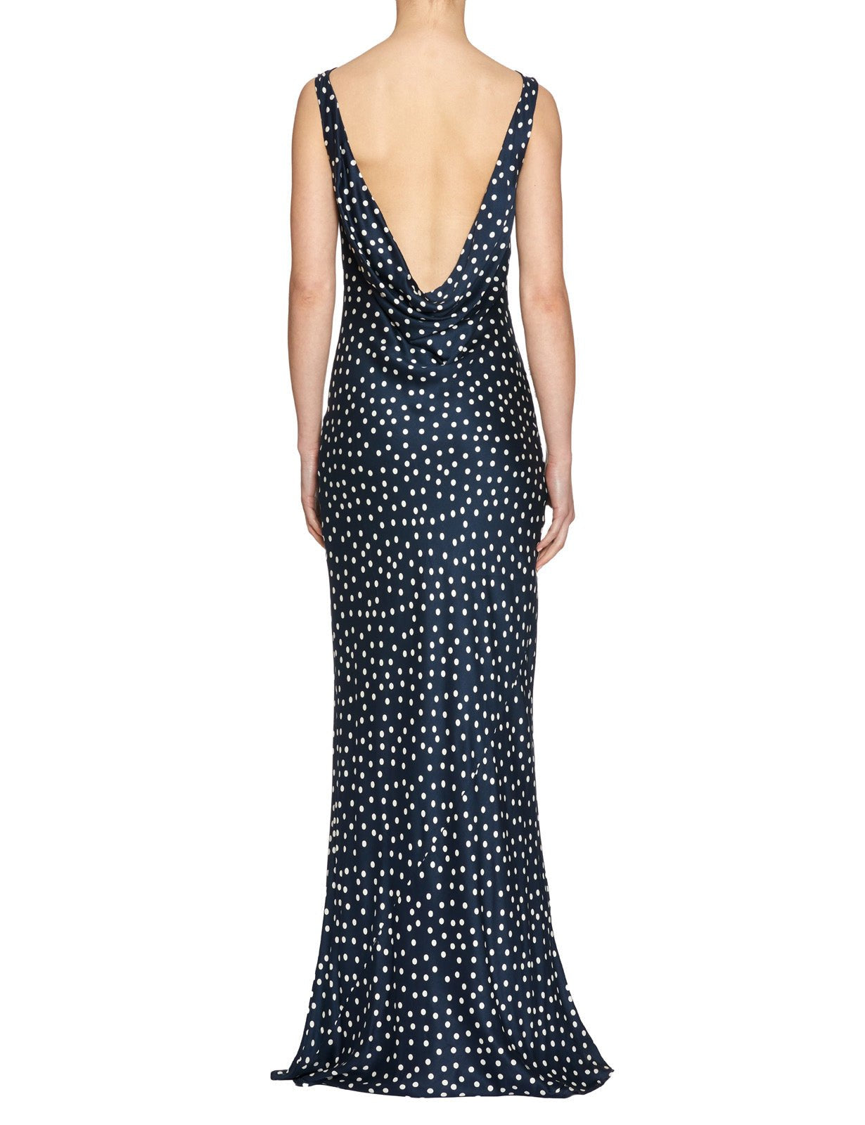 abito raso pois blu navy - blufrida - abito