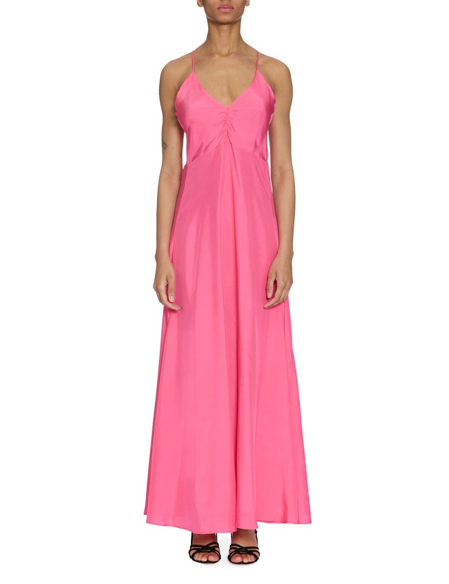 abito seta habotai ortensia - forte forte - abito