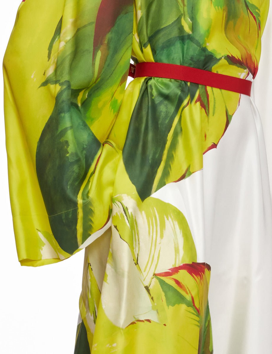 abito seta nature leafes - co.go - abito