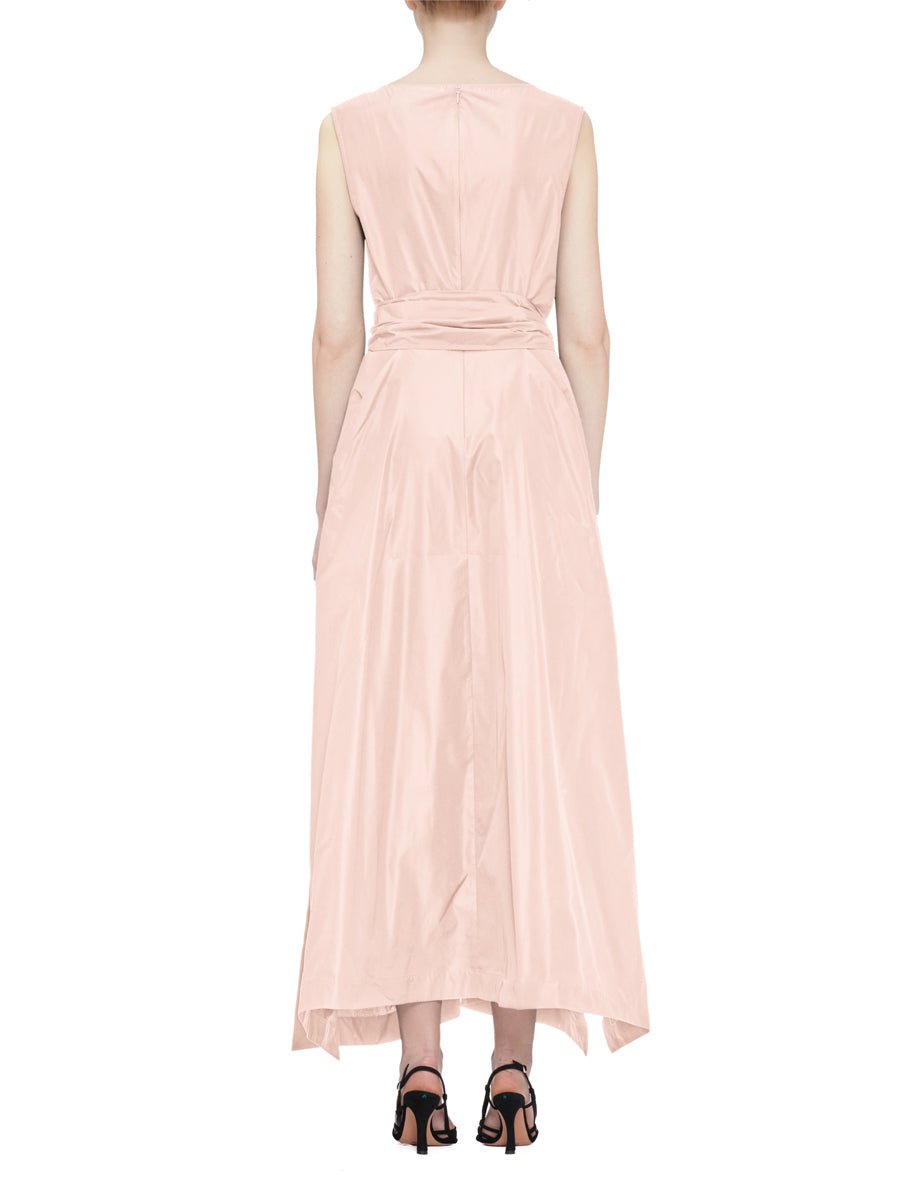 abito spacchi laterali shell - co.go - abito