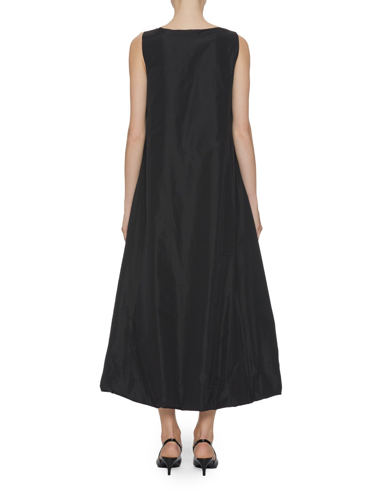 abito svasato scollatura black - rohe - abito
