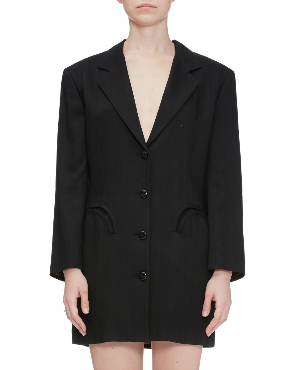 abito vezon agneta nero - blaze - abito