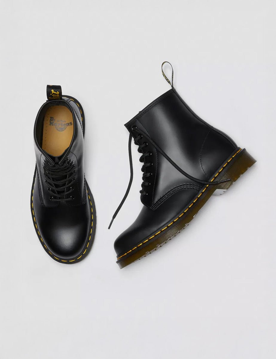 anfibio 1460 black smooth - dr martens - anfibio
