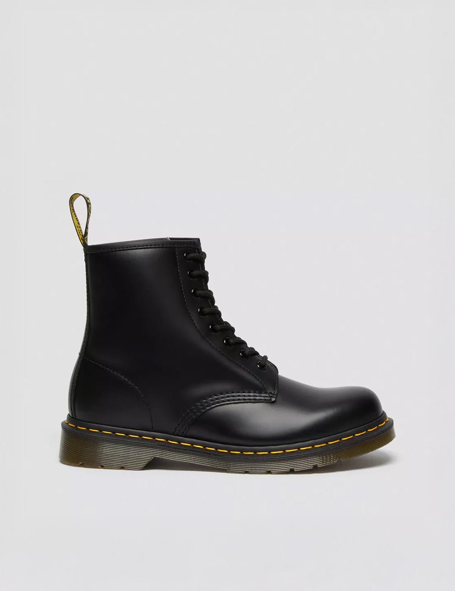 anfibio 1460 black smooth - dr martens - anfibio
