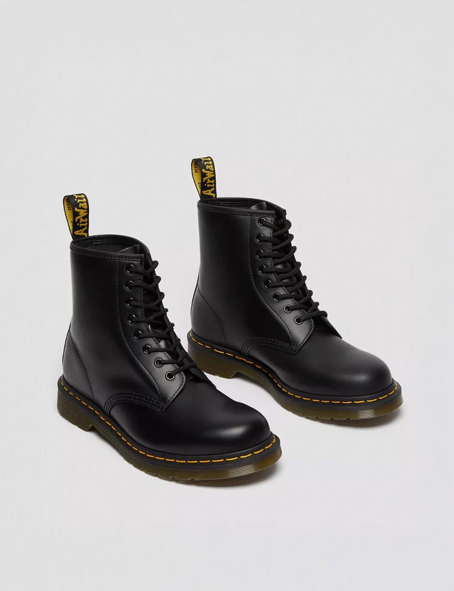 anfibio 1460 black smooth - dr martens - anfibio
