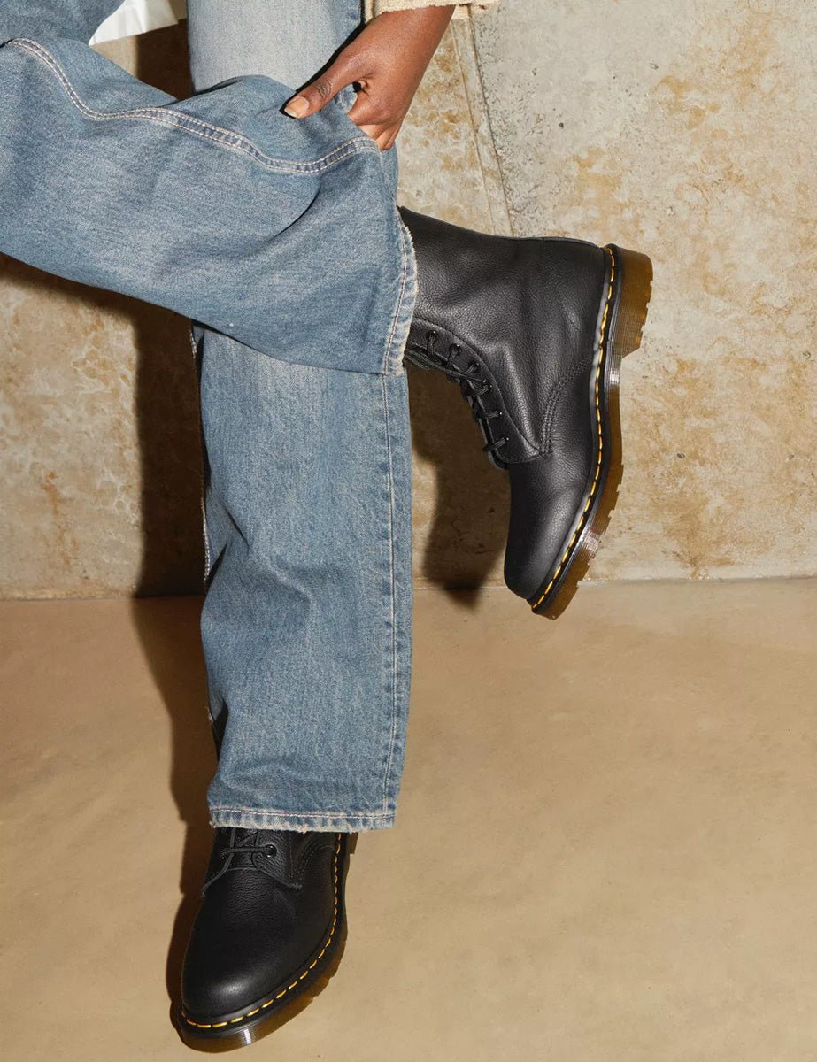 anfibio pascal black virginia - dr martens - anfibio