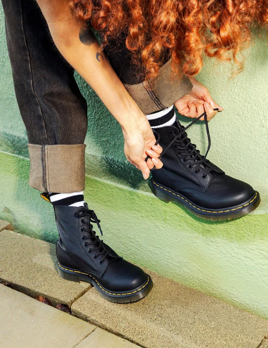 anfibio pascal black virginia - dr martens - anfibio