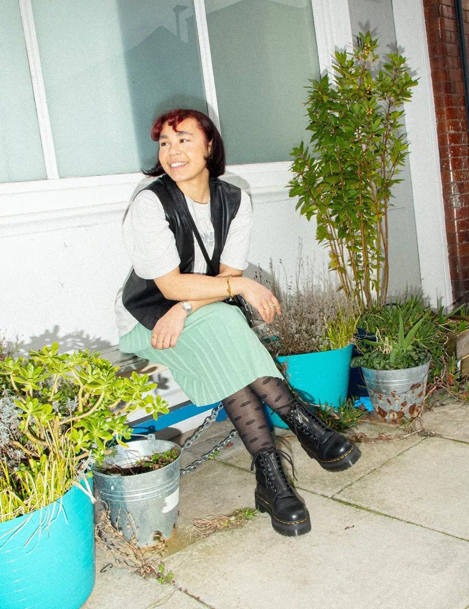 anfibio sinclair nappa black milled - dr martens - anfibio