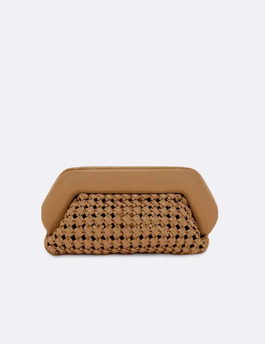 bag bios knots vegan caramel - the moire - clutch