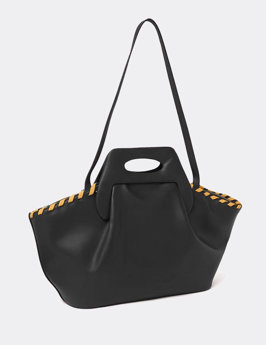 bag dhea lace grape black chaitea - the moire - clutch