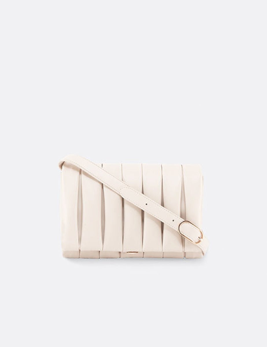bag feronia vegan shell - the moire - clutch