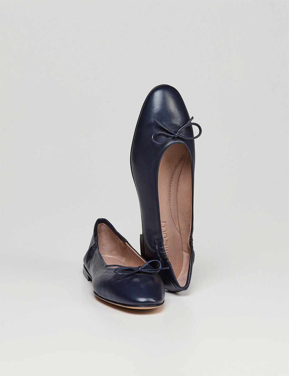 ballerina fiocco blu navy - pomme d'or - ballerina