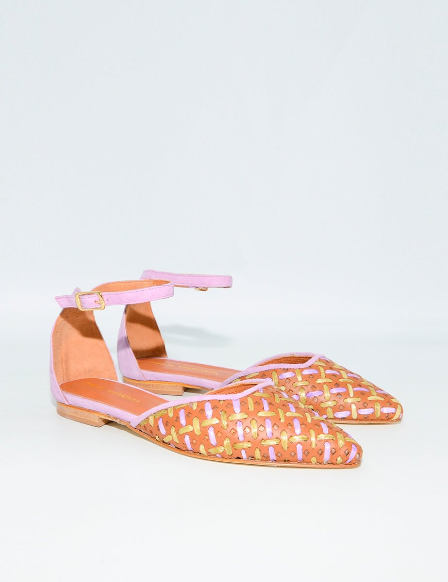 ballerina glicine cuoio - poesie veneziane - ballerina