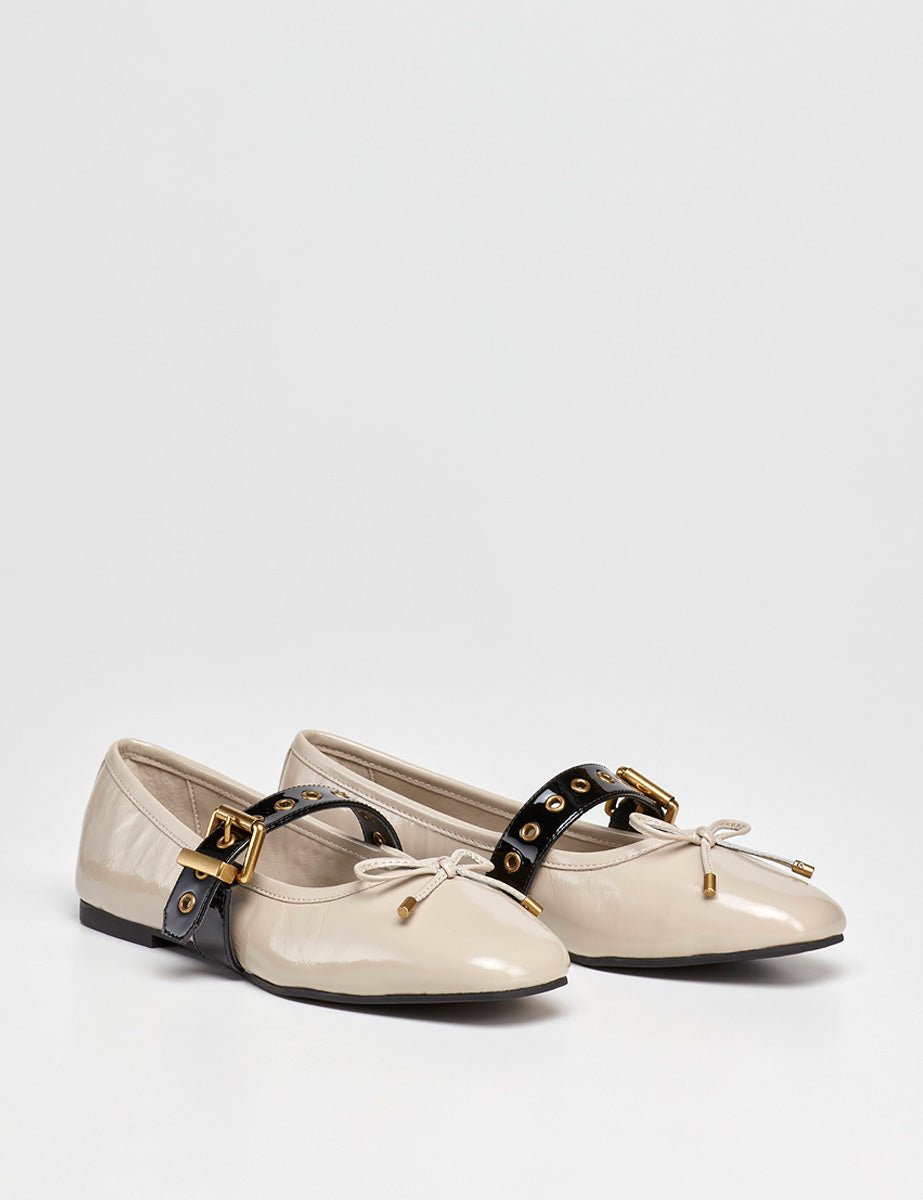 ballerina naplak stone - loafer - ballerina