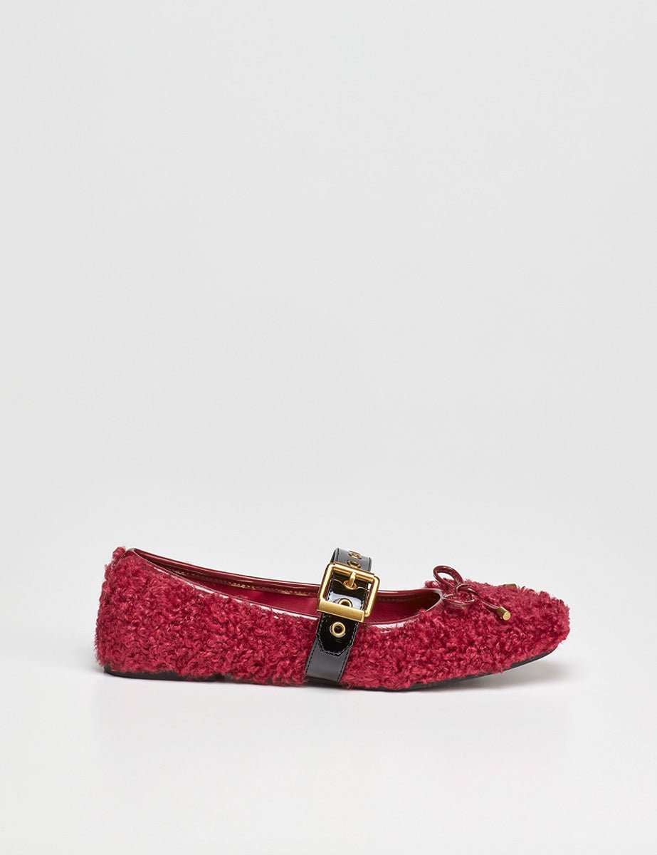 ballerina rosso - loafer - ballerina