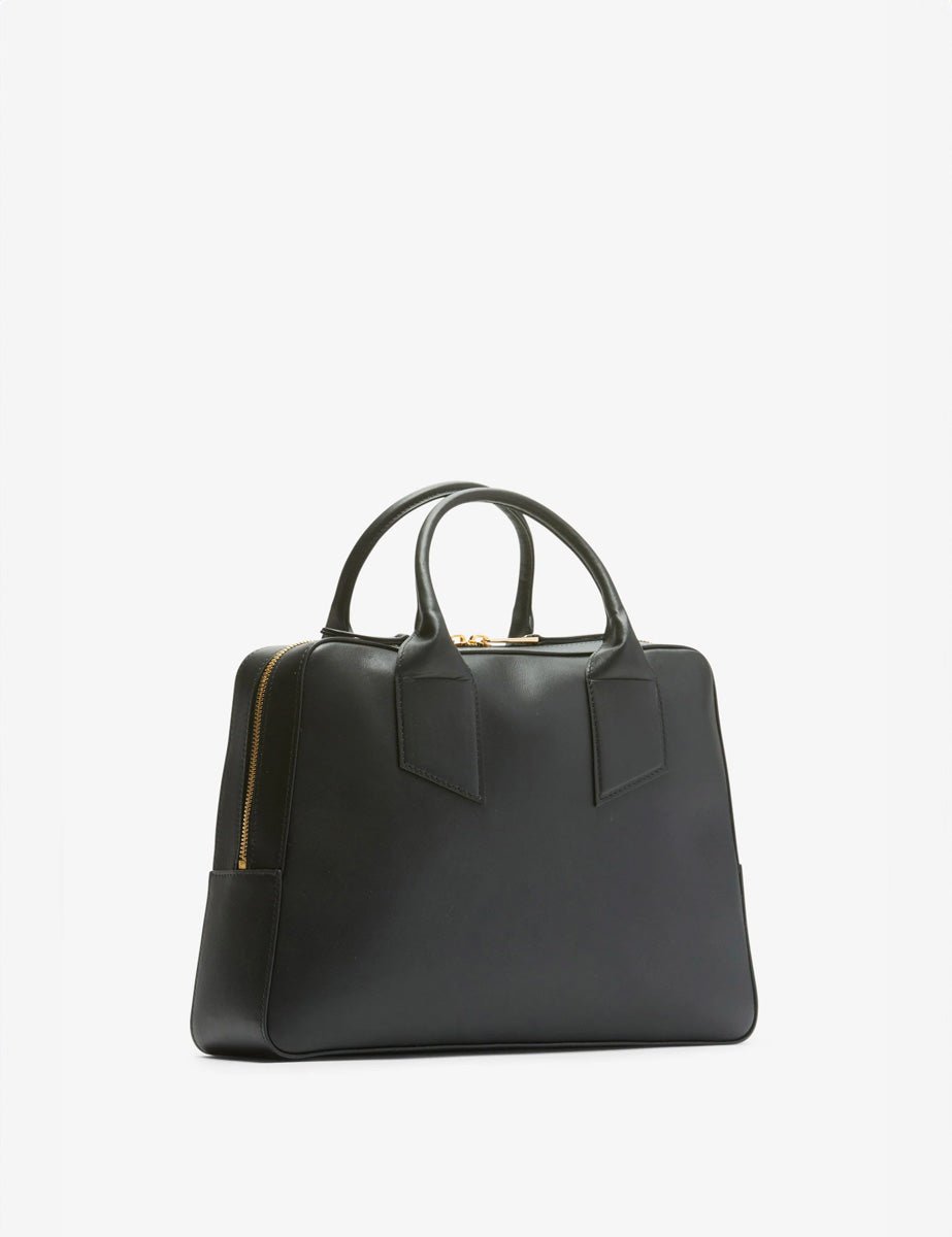 bauletto big leather nero - n21 alessandro dell'acqua - shopper