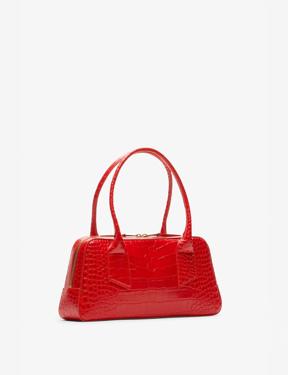 bauletto midi cocco red - n21 alessandro dell'acqua - clutch