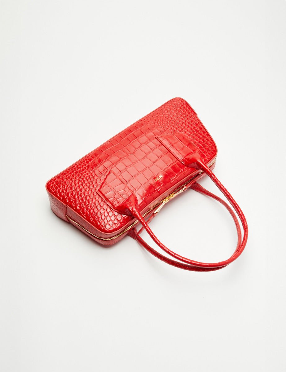 bauletto midi cocco red - n21 alessandro dell'acqua - clutch