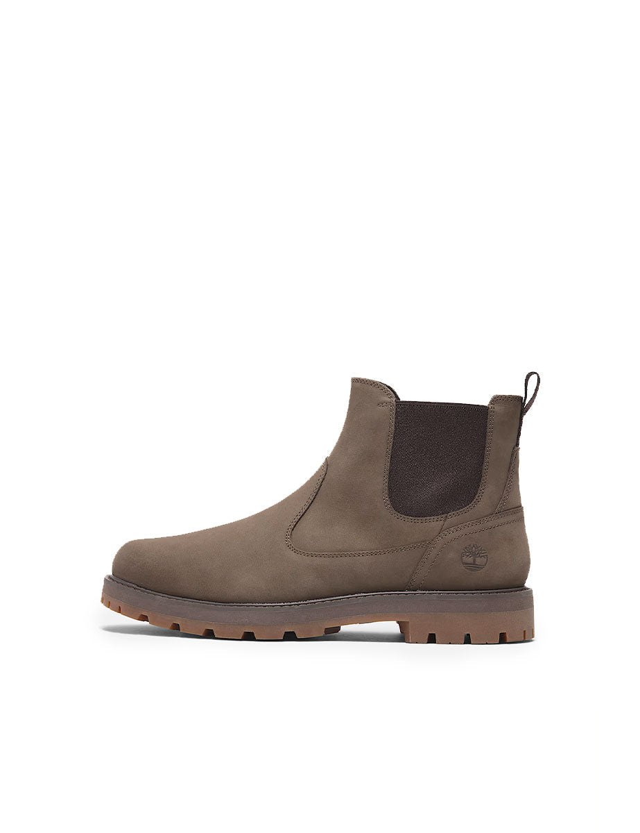 beatles chelsea britton road nabuck marrone - timberland - stivaletto