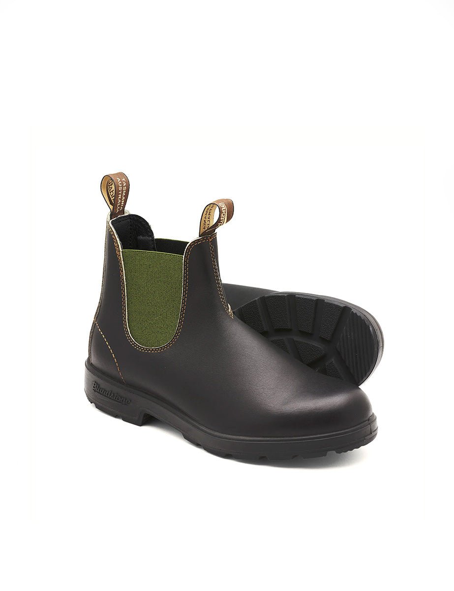 beatles leather brown olive - blundstone - stivaletto