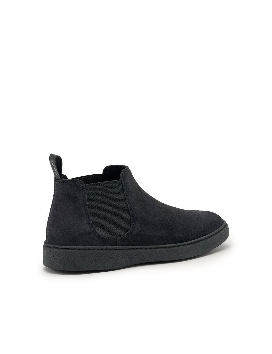beatles suede blu - frau - stivaletto
