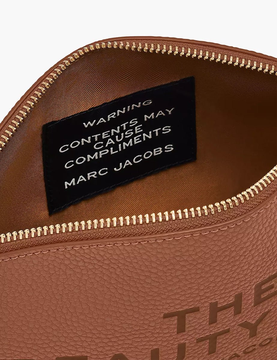 beauty bag leather argan oil - marc jacobs - clutch