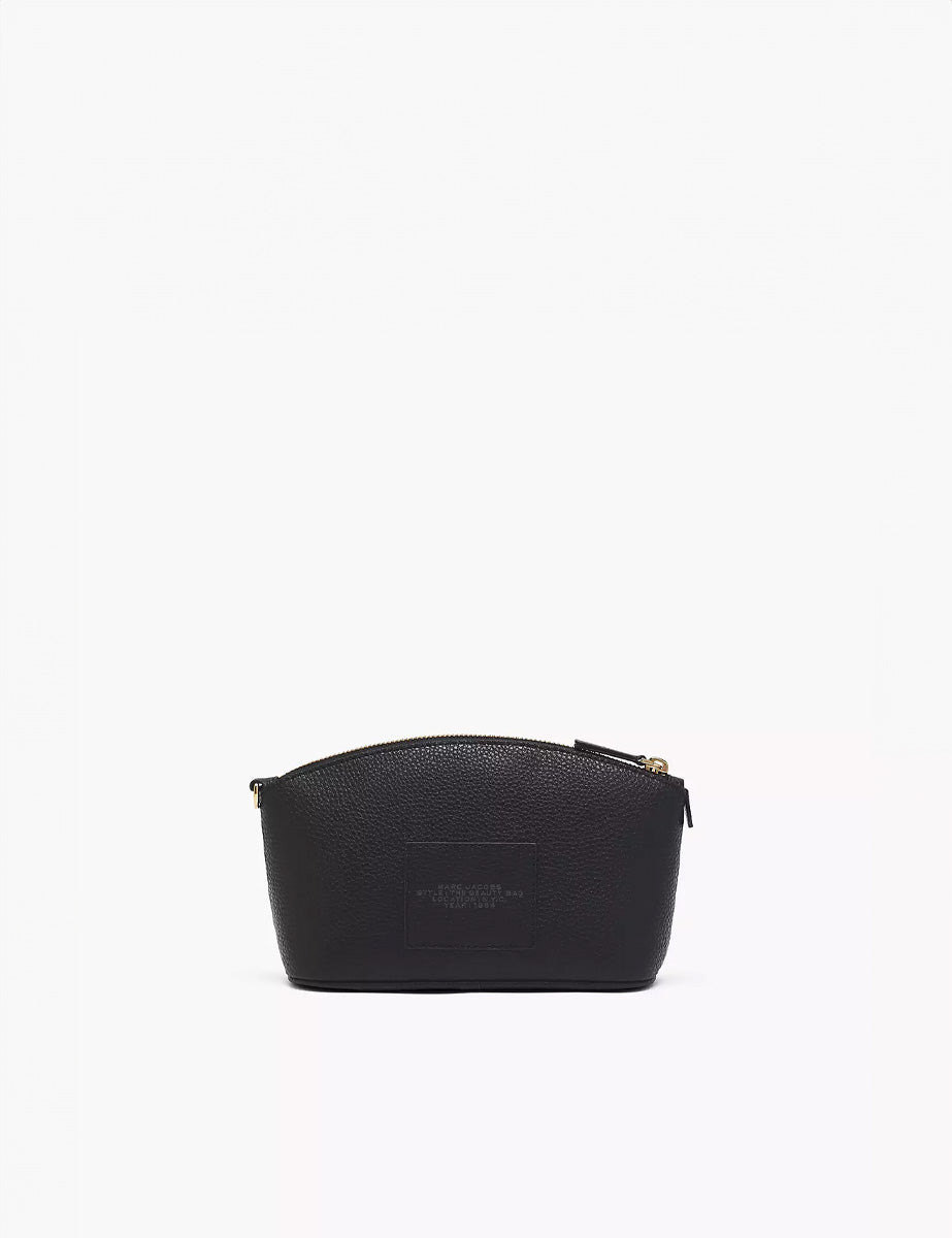 beauty bag leather nero - marc jacobs - clutch