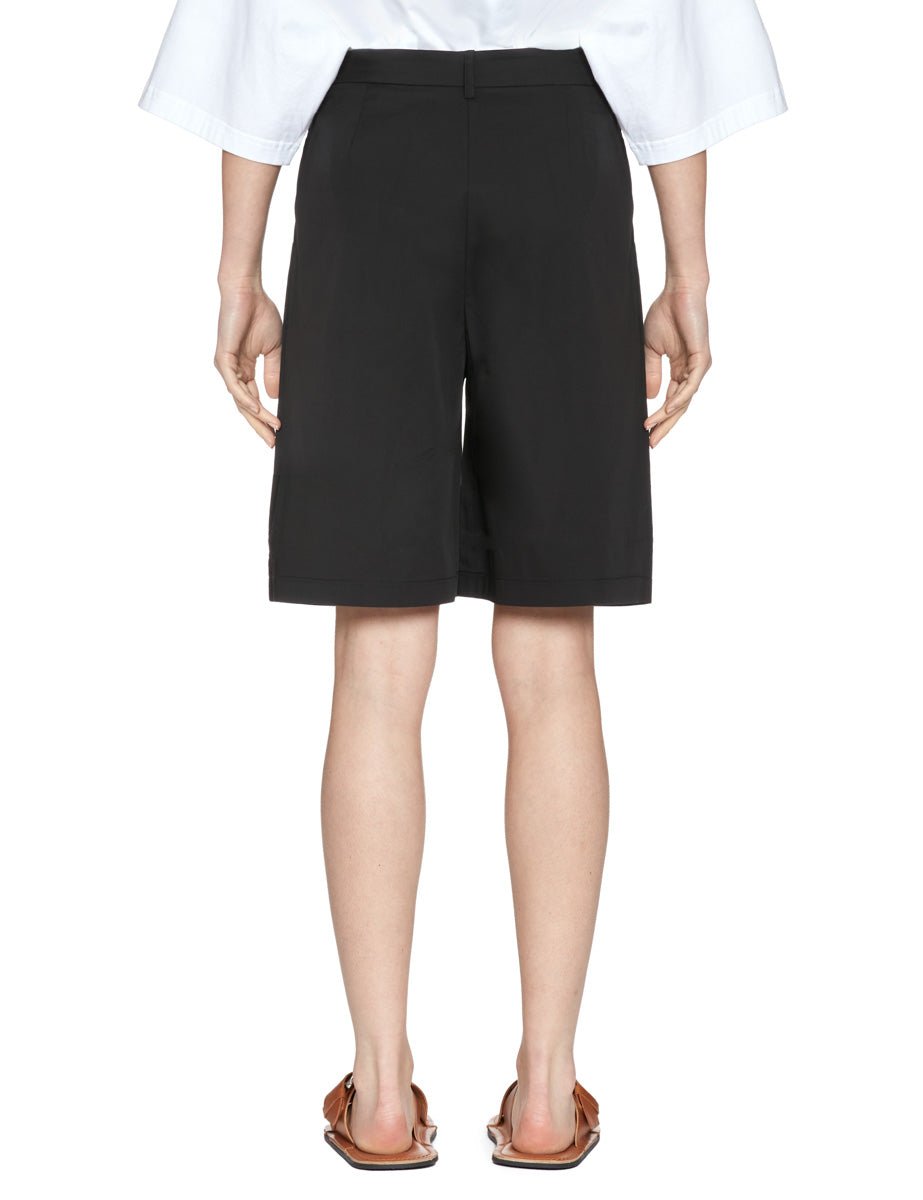 bermuda cotone nero - alpha - bermuda