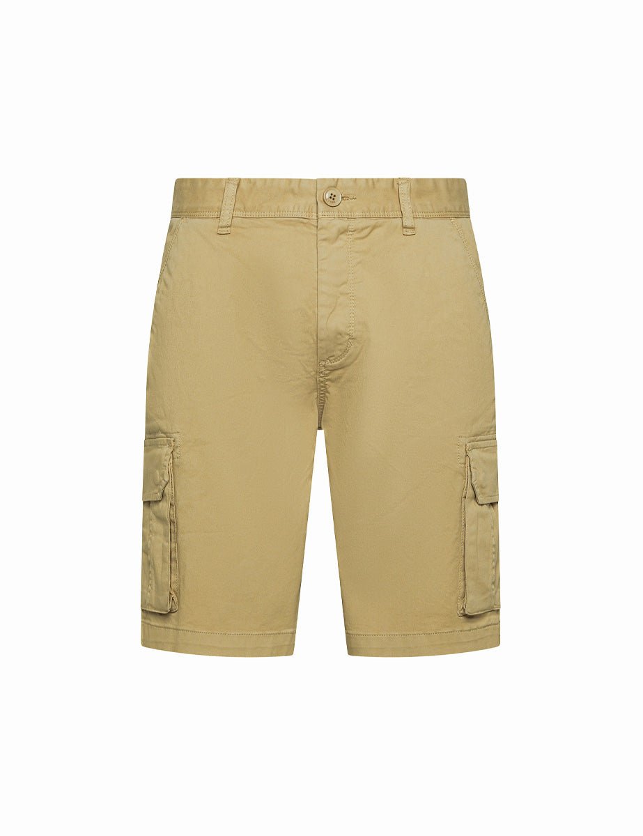 bermuda tascone cotone beige - sun68 - pantalone casual