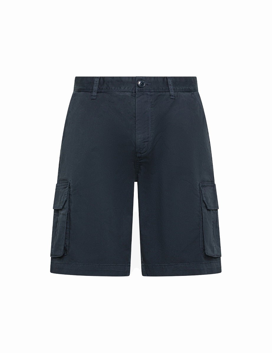 bermuda tascone cotone blu navy - sun68 - pantalone casual