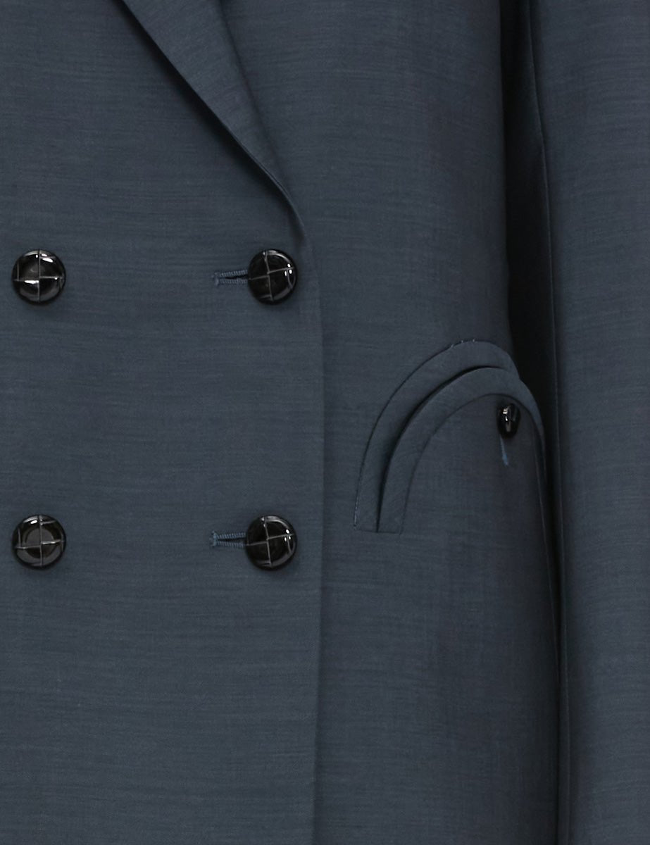 blazer aile everyday navy - blaze - blazer