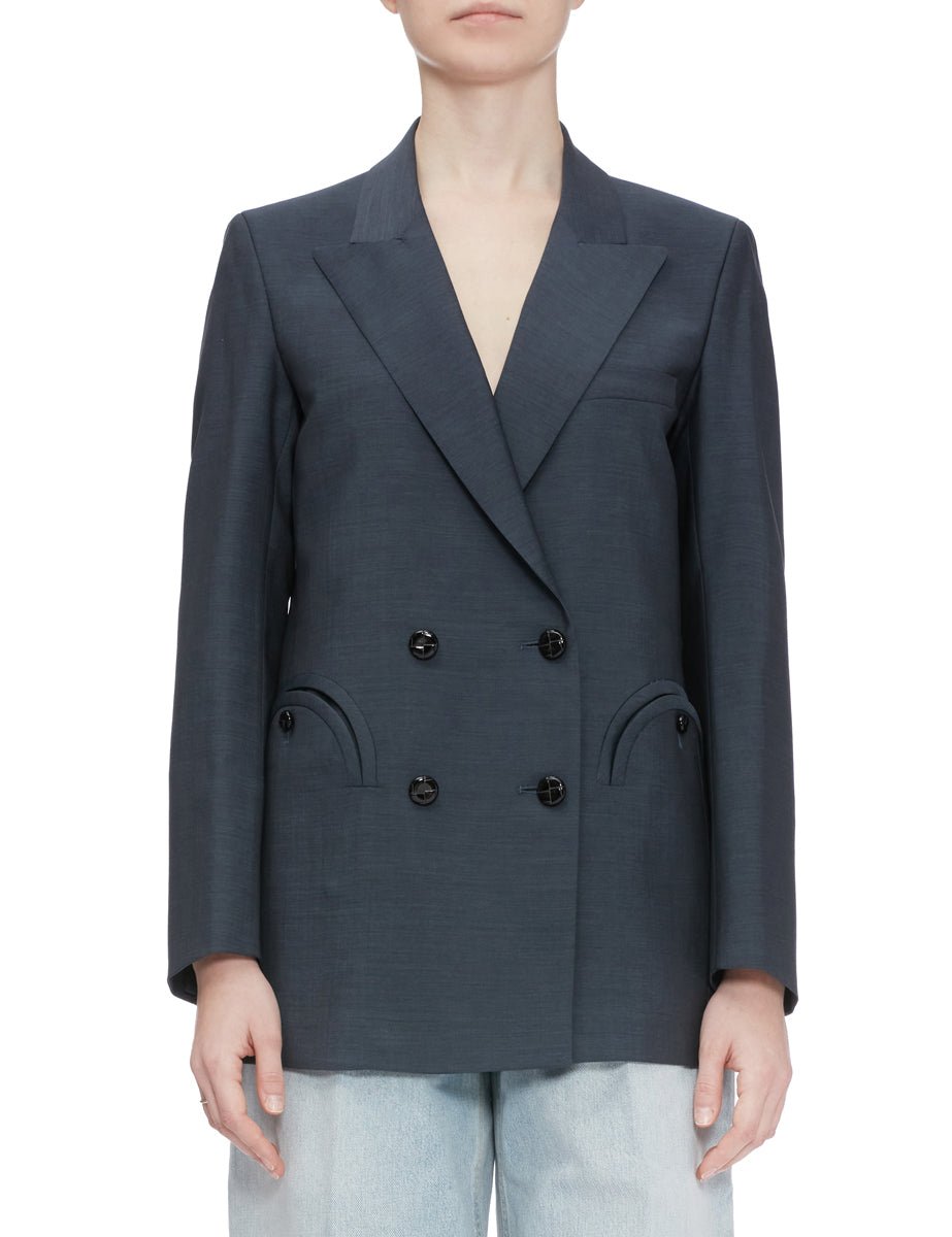 blazer aile everyday navy - blaze - blazer