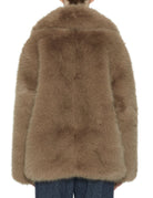 blazer chad ecopelliccia tabacco - molliolli - blazer
