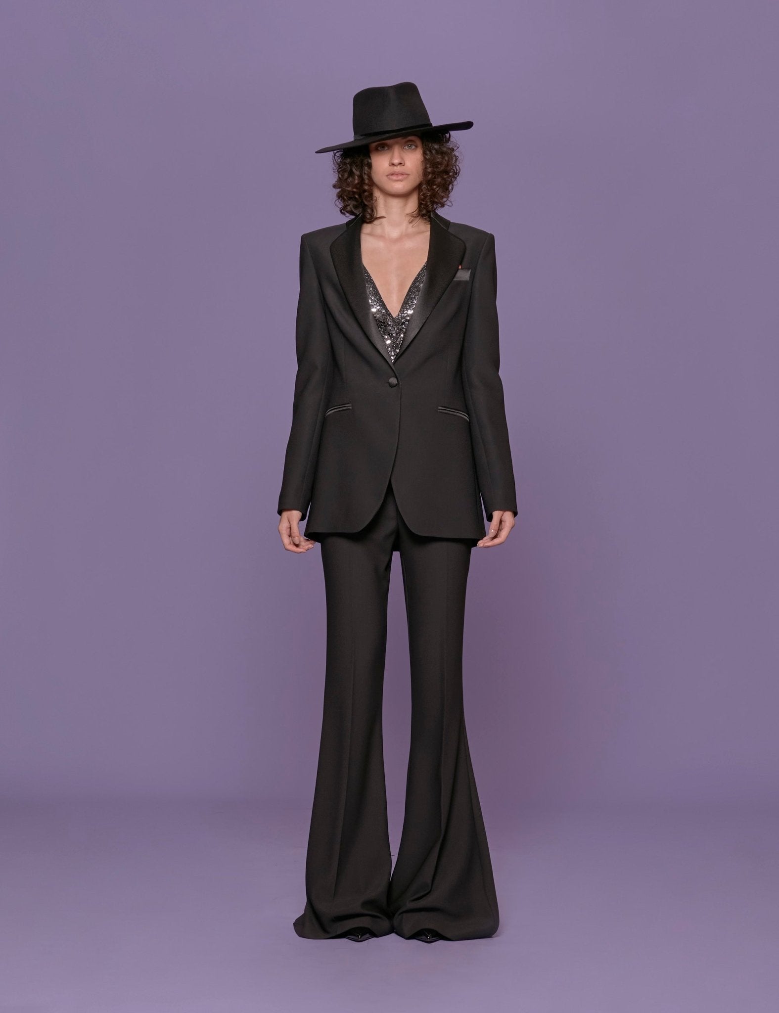 blazer classic smoking nero - hebe studio - blazer