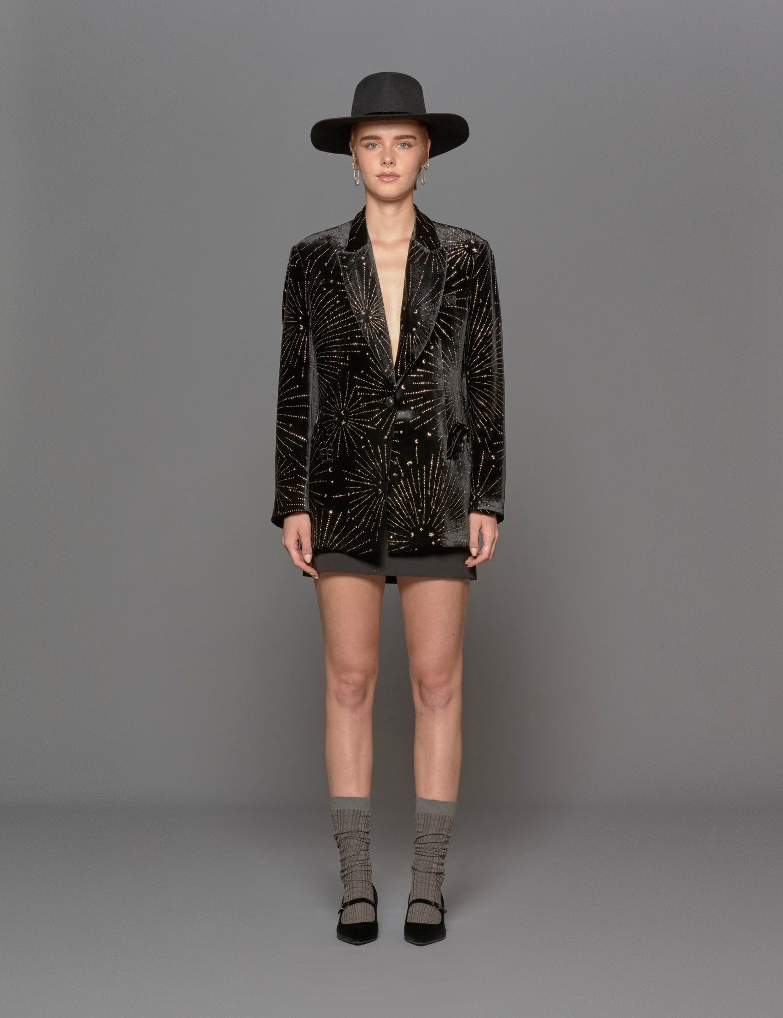 blazer corazon tomboy nero - blaze - blazer