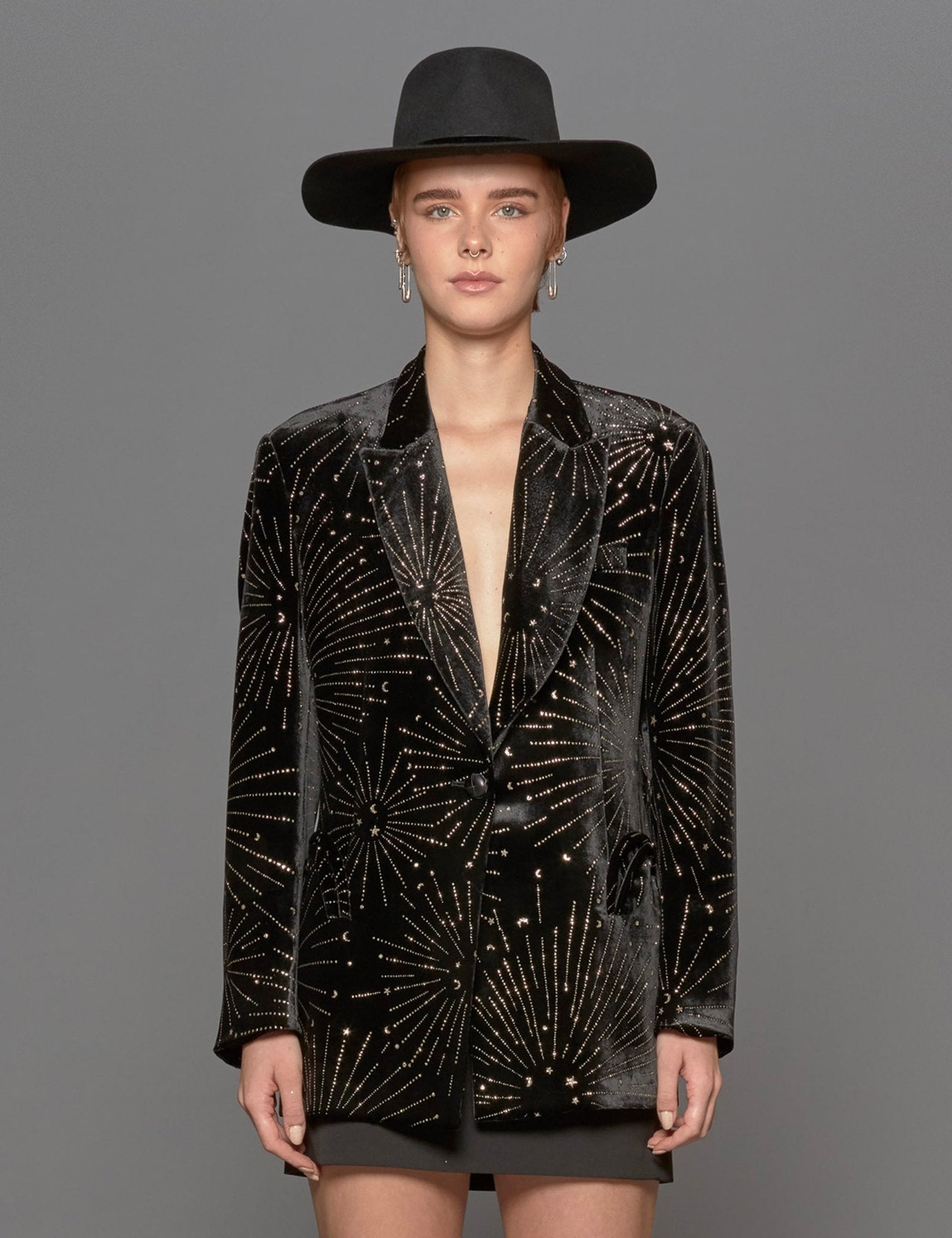 blazer corazon tomboy nero - blaze - blazer