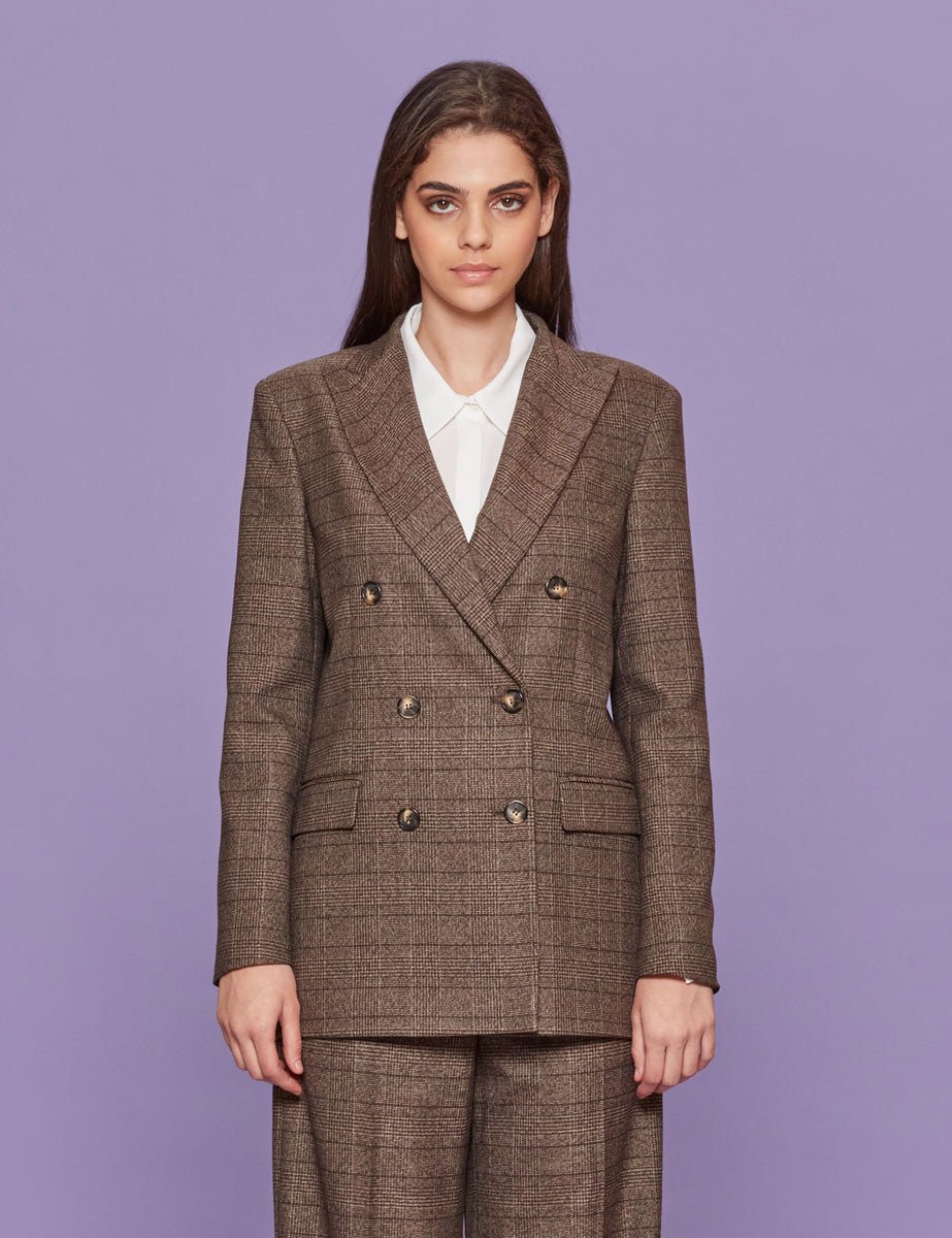 blazer doppiopetto moro - blufrida - blazer