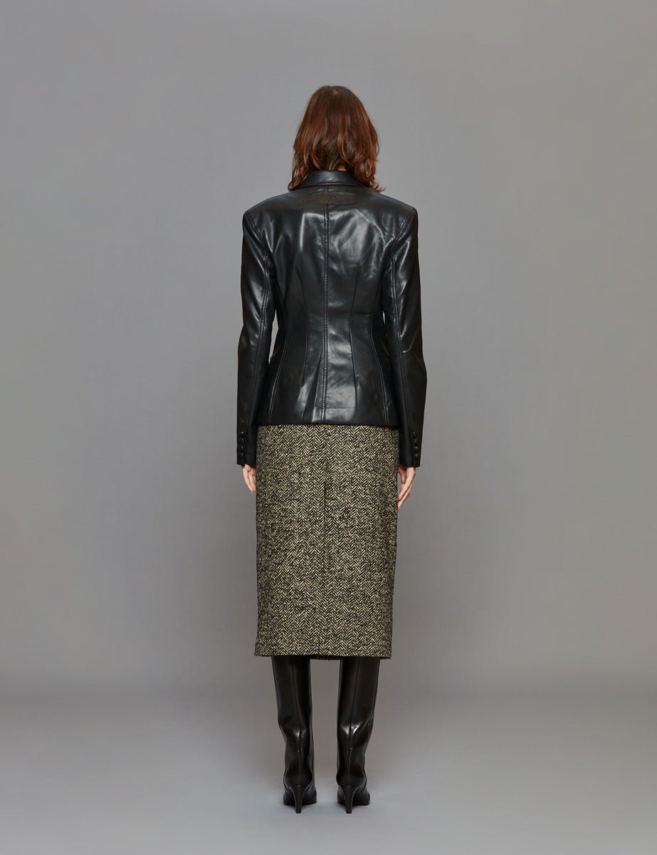 blazer fitted nero - rotate - blazer