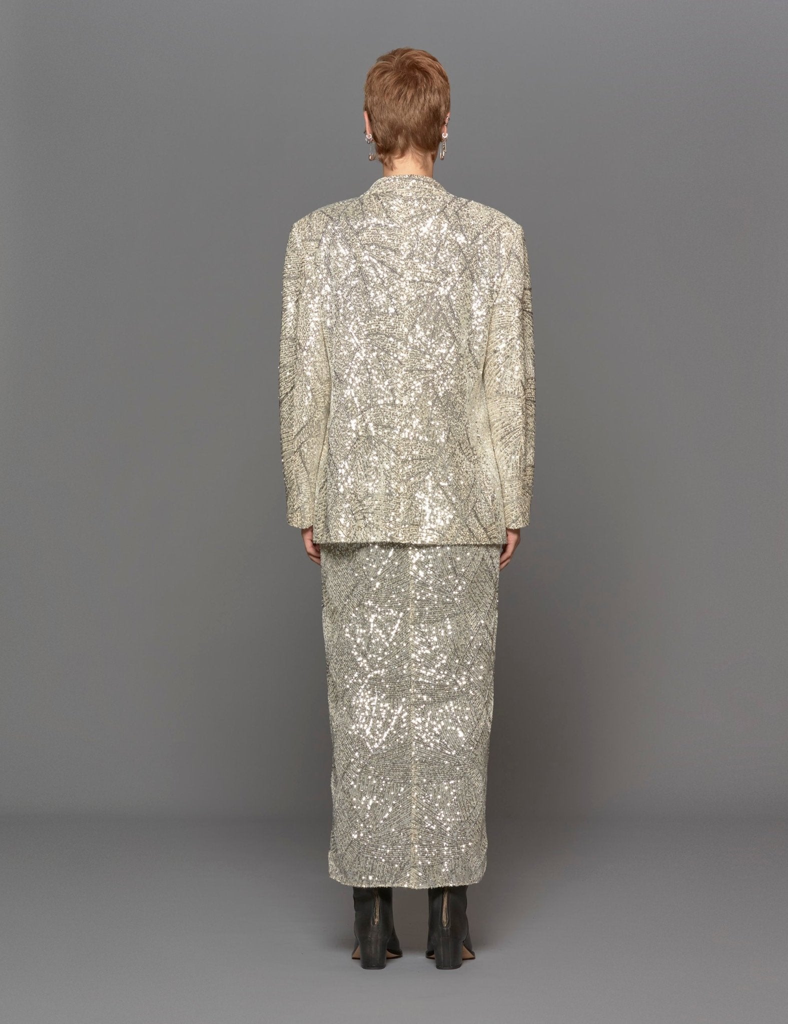 blazer lady soul chiller argento - blaze - blazer