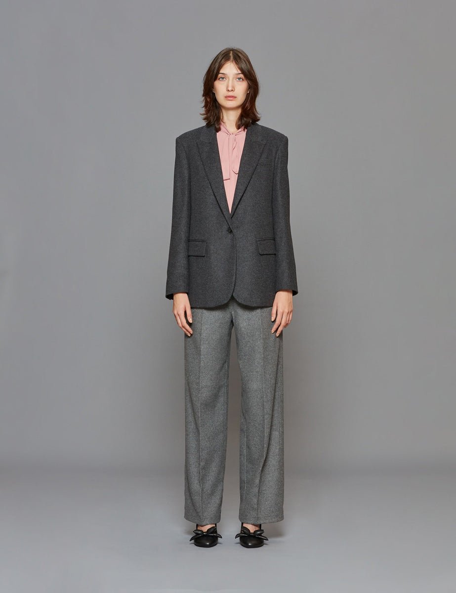 blazer monopetto antracite - forte forte - blazer