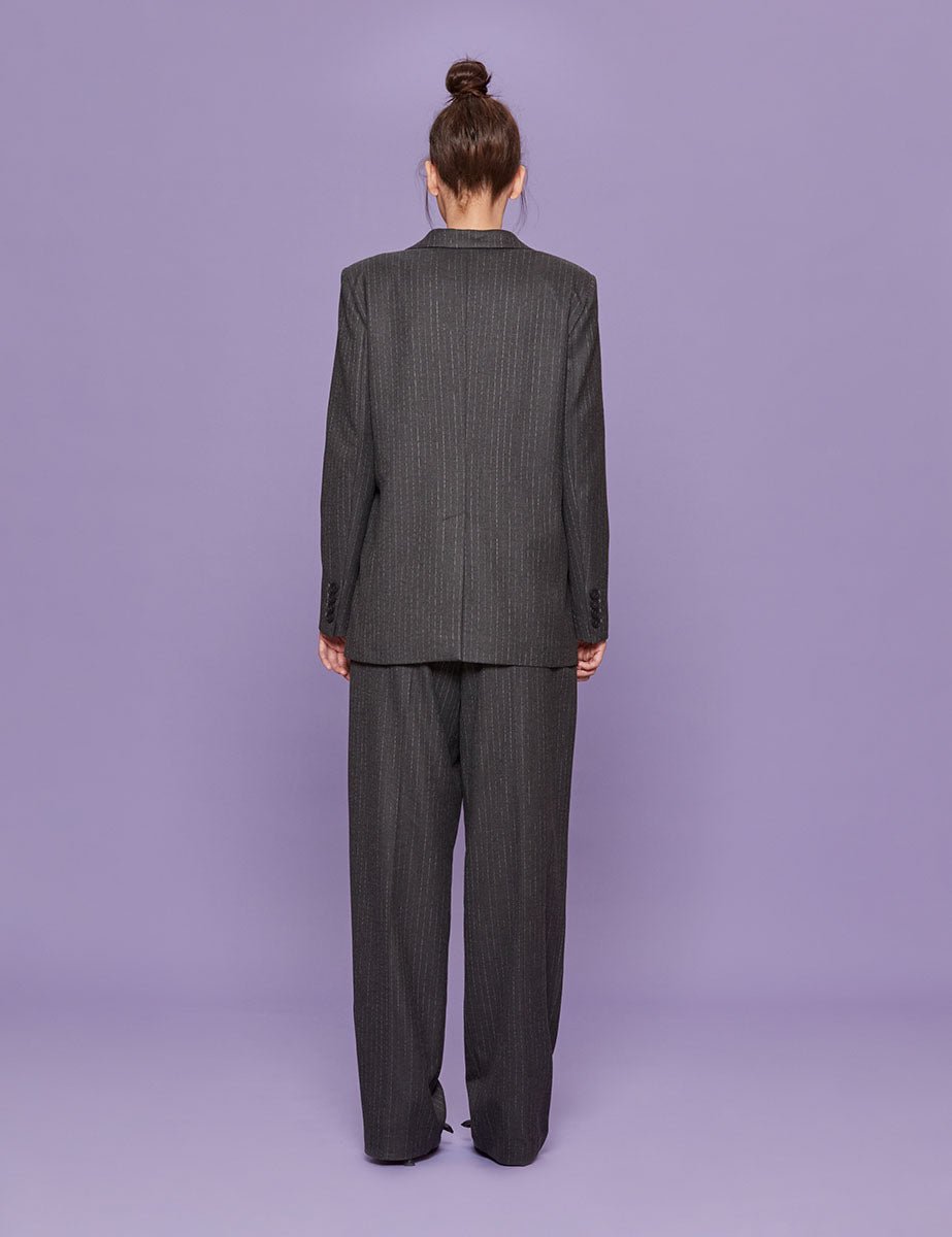 blazer monopetto antracite - blufrida - blazer