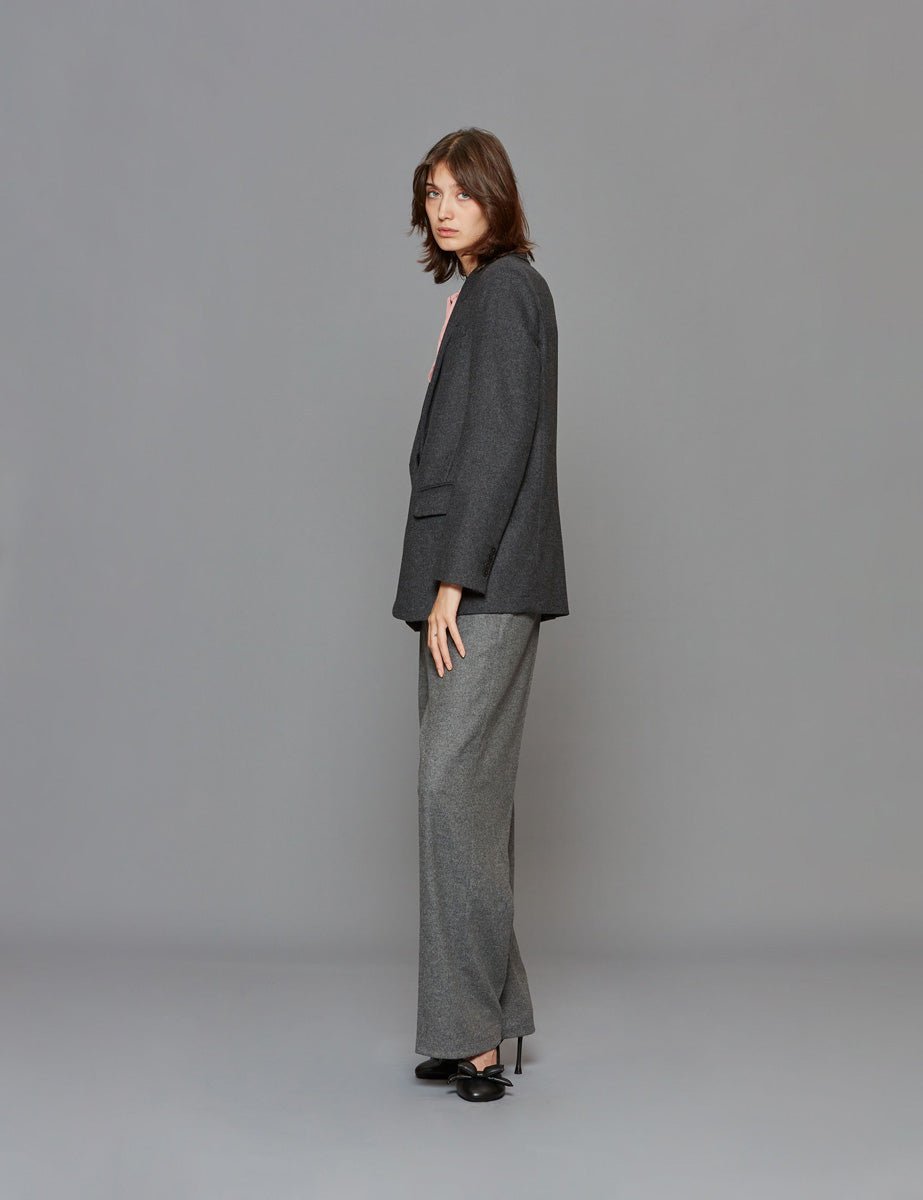 blazer monopetto antracite - forte forte - blazer