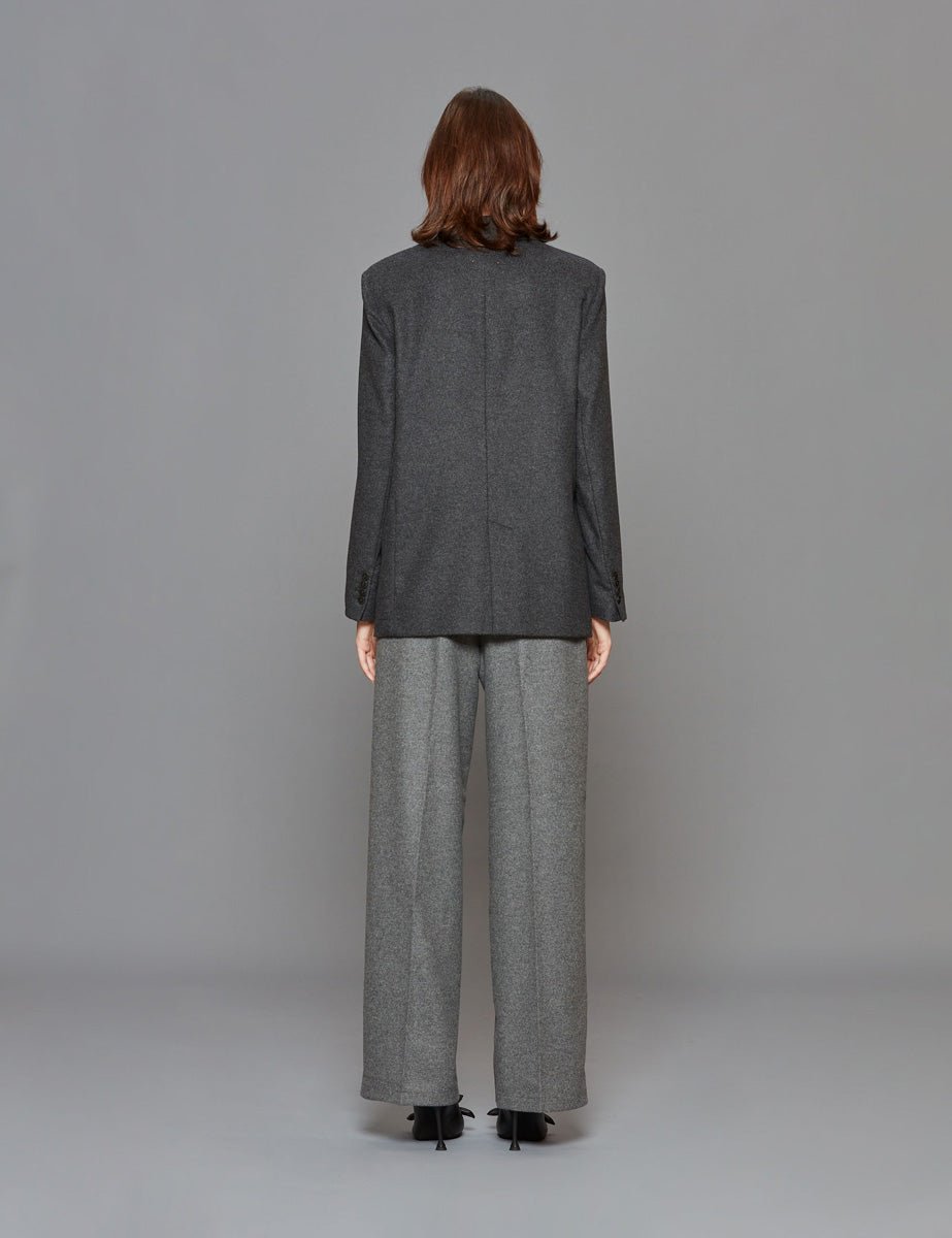 blazer monopetto antracite - forte forte - blazer