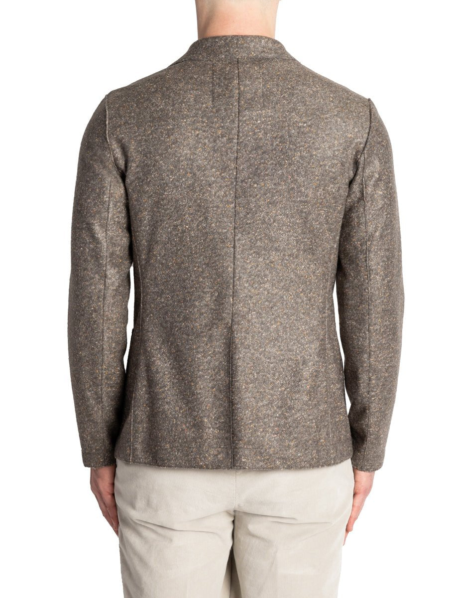 blazer monopetto maglia puntinata verdone - bob - blazer