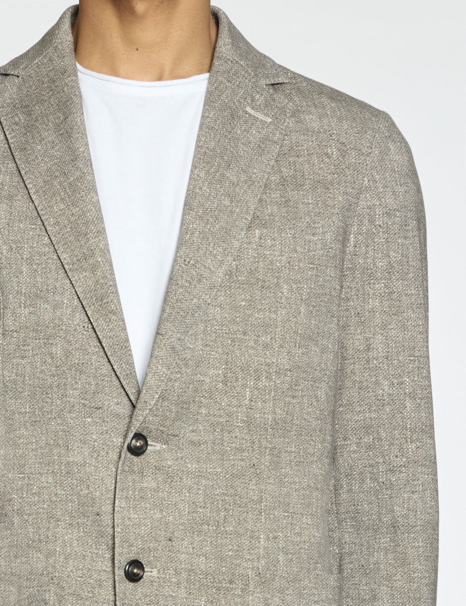 blazer monopetto superlight liquirizia - circolo 1901 - blazer