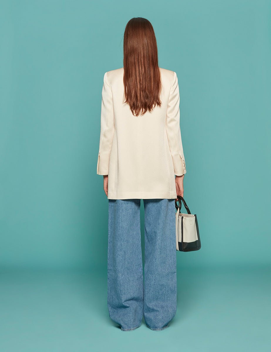 blazer novalis robe ivory - blaze - blazer